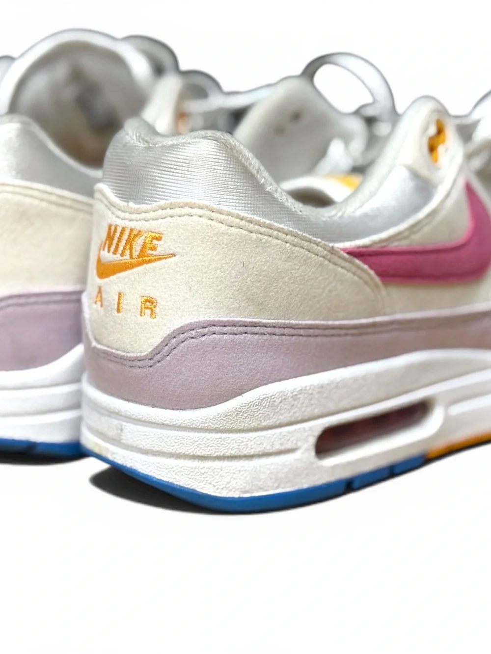 Nike Women’s Low-Top Sneakers in White, Pink & Lavender